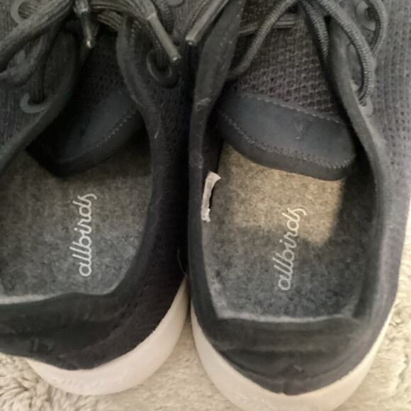 ALLBIRDS MENS BLACK TREE RUNNER SHOES SIZE M10 - Picture 5 of 7